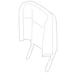 25187008897E79 - Body: Monitor for Mercedes-Benz Image