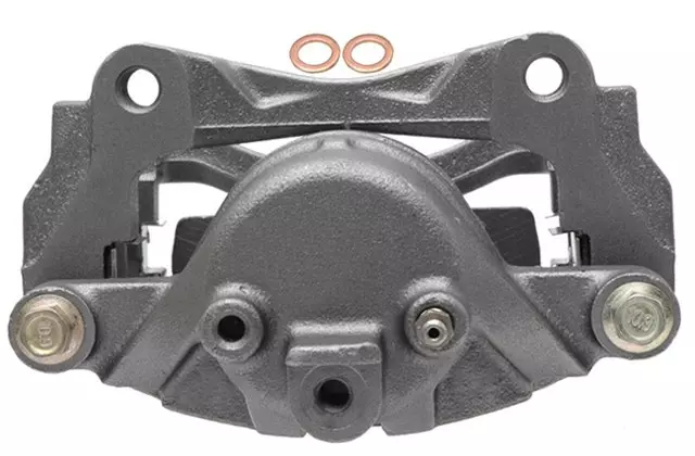 Front Driver Side Disc Brake Caliper Assembly (Friction Ready Non-Coated), Remanufactured - GM (19165287)