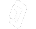 1668680639 - Rear Seat Bench: Cover, Child Seat Anchor for Mercedes-Benz Image