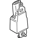 3L2Z7860044AAB - Electrical: Center Seat Belt for Ford: Explorer | Mercury: Mountaineer Image