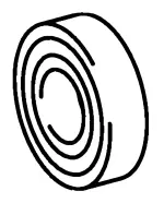 90363A0033 - : Transfer Case Output Shaft Bearing for Toyota Image