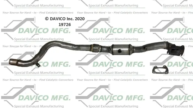19726 - Exhaust: Direct Fit Catalytic Converter for DAVICO CONVERTERS Image