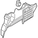 HP5Z5445423BA - : Side Trim Panel for Lincoln: MKZ Image