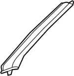 769115W900 - : Windshield Pillar for INFINITI: QX4 Image