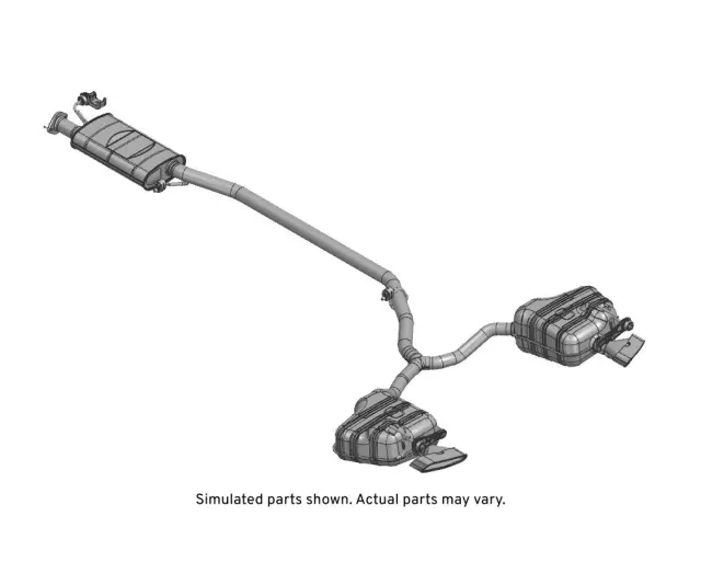 84997140 - Exhaust: Muffler &amp; Pipe for GMC: Acadia Image