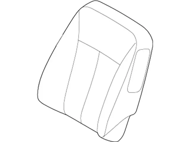 CT4Z7864416GF - Body: Seat Back Cover for Ford Image