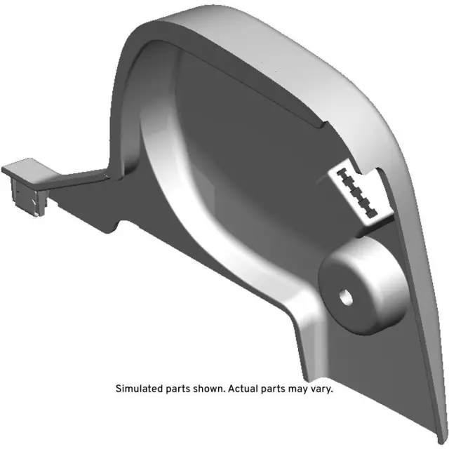 22974093 - Body: Hinge Cover for Cadillac: Escalade, Escalade ESV | Chevrolet: Suburban, Tahoe | GMC: Yukon, Yukon XL Image