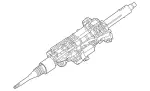 1674609100 - Steering: Steering Column for Mercedes-Benz Image