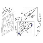 LK4Z61264A01C - : Latch Assembly for Ford Image