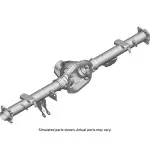 85019803 - Universals &amp; Rear Axle: Axle Housing for GM Image