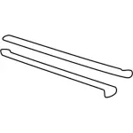 YF1Z5444890BA - Body: Torsion Bar for Ford: Taurus Image