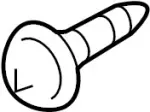 544594U00B - Suspension: Stabilizer Bar Bolt for Infiniti Image