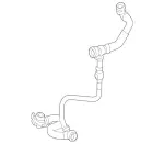 2135014300 - : Inter-Cooler Hose for Mercedes-Benz Image