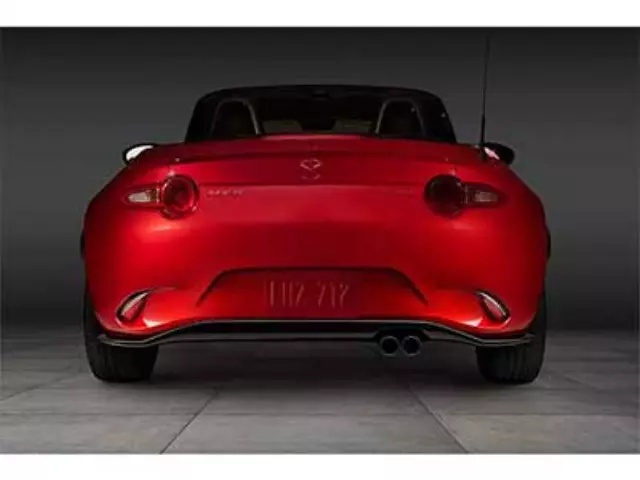 QNDE50360APZ - Exterior: Aero Kit - Rear Diffuser - Brilliant Black for Mazda: MX-5 Miata Image