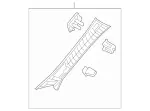 17669018009F52 - Body: Windshield Pillar Trim for Mercedes-Benz Image