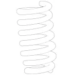 1673241900 - : Helical Spring for Mercedes-Benz Image
