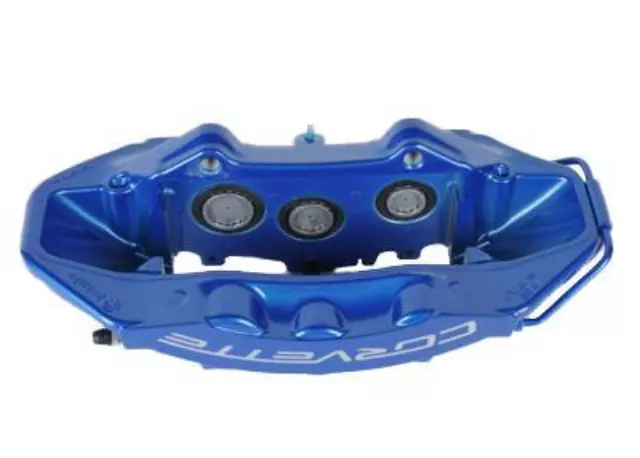 Blue Front Passenger Side Disc Brake Caliper Assembly - GM (25923822)