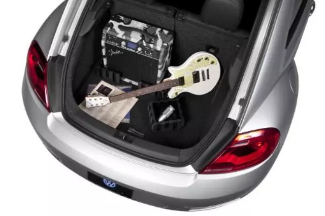 61166C - Interior: Cargo Blocks For Heavy Duty Trunk Liner for Volkswagen: Arteon, Atlas, Beetle, CC, e-Golf, Golf, Golf Alltrack, Golf SportWagen, GTI, Jetta, Passat, Tiguan, Tiguan Limited, Touareg Image