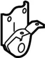 51150JU50A - Body: Tie Down Hook for INFINITI: G37, Q60 Image