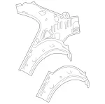 2136304002 - Side Walls: Side Wall for Mercedes-Benz Image