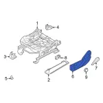 ML3Z1562187BA - Body: Valance for Ford Image