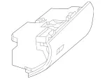 21868004919E38 - : Glove Box Assembly for Mercedes-Benz Image