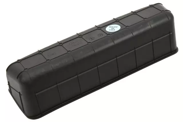 22918211 - : Jet Black Front Floor Console Rear Stowage Liner for Chevrolet: Silverado 1500, Silverado 2500 HD, Silverado 3500 HD, Suburban, Tahoe | GMC: Sierra 1500, Sierra 2500 HD, Sierra 3500 HD, Yukon, Yukon XL Image