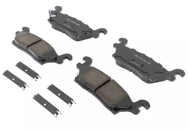 19427988 - Unclassified: Ceramic Rear Disc Brake Pad Kit with Clips for GM Image