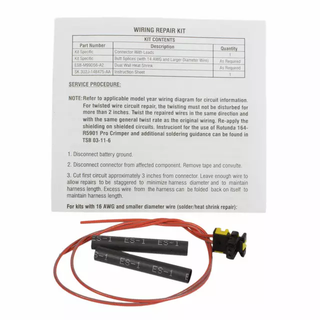 Seat Belt Pretensioner Connector  - Motorcraft (WPT-1679)
