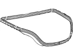 1W1Z5443720AA - Body: Weatherstrip for Lincoln: Town Car Image