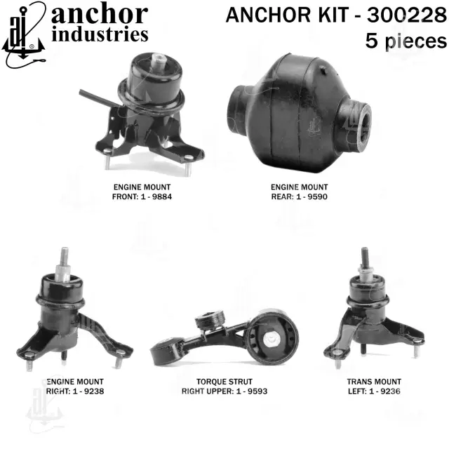 300228 - Engines &amp; Components: Anchor Engine Mount Kit for Anchor Image