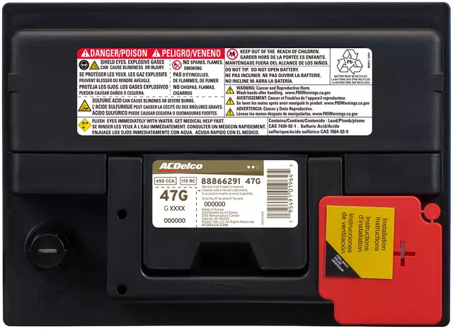 Vehicle Battery - GM (88866291)