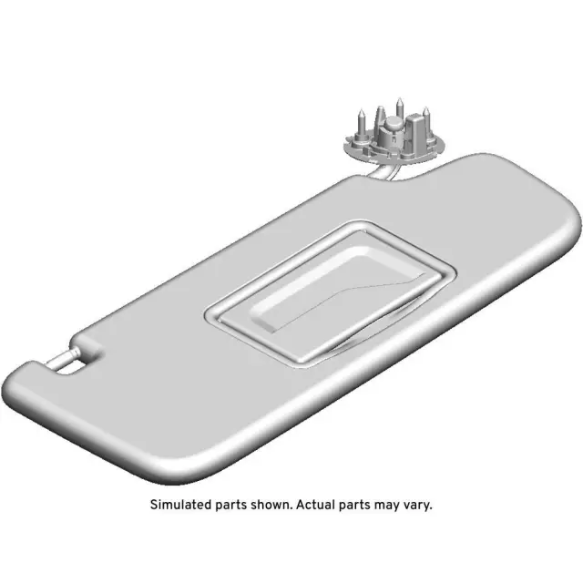 84126666 - : Light Atmosphere Passenger Side Sunshade for Chevrolet: Cruze Image