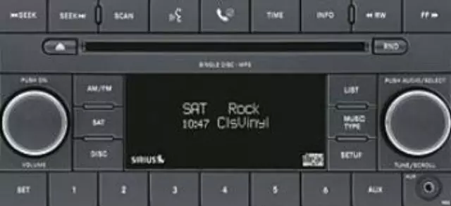 68021163AE - Electrical: Am/fm/cd/sdars Radio for Mopar Image