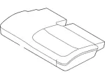 DA8Z7463804DC - Body: Cushion Cover for Ford Image image