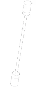 2054200248 - : Brake Hose for Mercedes-Benz: C350e, CLS450, E300, E350, E400, E450 Image