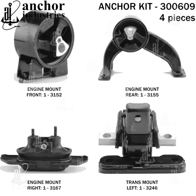 300609 - Engines &amp; Components: Anchor Engine Mount Kit for Anchor Image