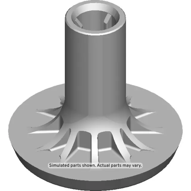 11611174 - Unclassified: M6 Plastic Spare Wheel Stowage Bolt Cap in Black for GM Image