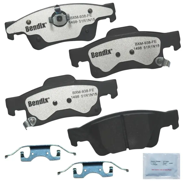 MKD1498FM - Brakes &amp; Brake Parts: BENDIX Fleet MetLok Brake Pad for BENDIX Image