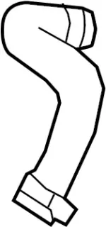 21308HG00A - : Lower Hose for INFINITI: Q50, Q60 Image