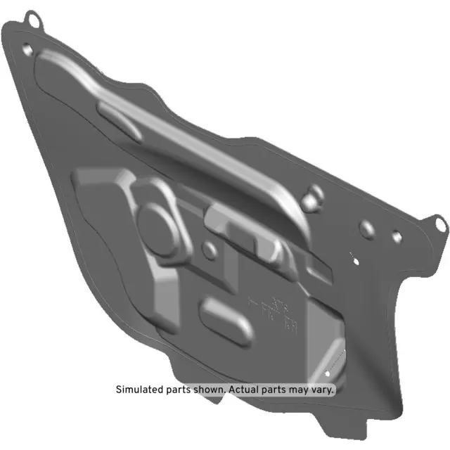 23374484 - Body: Water Deflector for Cadillac: ATS Image