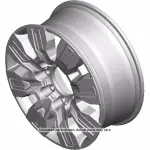85104637 - : Gloss Black Front and Rear Wheel for GM Image