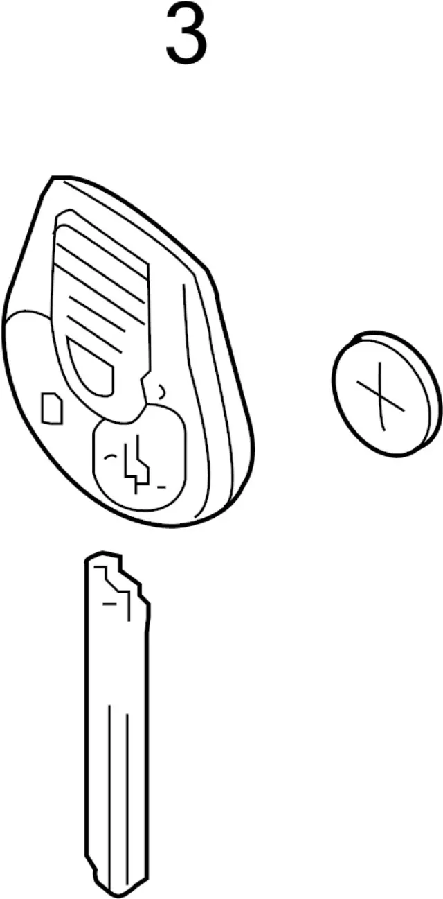 Battery-Entry Card - Infiniti (B8599C1620)