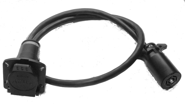 ZVW808004 - Hauling: 7-Pin To 7-Pin Harness (Mounts On Trailer) for Volkswagen: Tiguan, Touareg Image