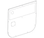 90773730009K66 - Body: Lower Trim Panel for Mercedes-Benz Image