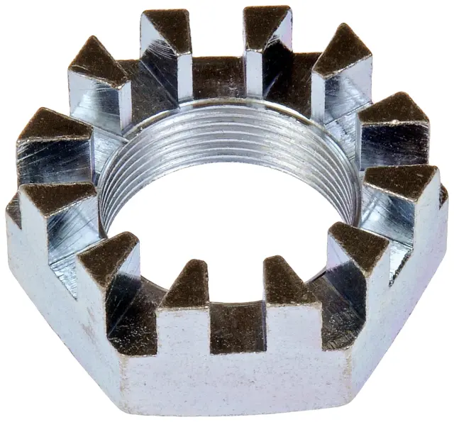 615216 - Driveline and Axles: Spindle Nut, Castle Style - 43 mm Hex for Dorman Image