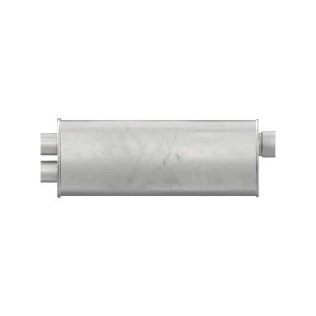 21533 - Exhaust: Quiet-Flow SS Direct Fit Exhaust Muffler 2.5" Inlet (ID) 3" Outlet (ID) for Walker Exhaust Image
