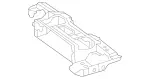 911057564 - Body: Lower Bracket for Mercedes-Benz Image