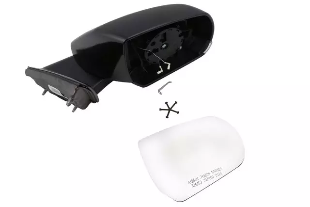 23194158 - : Passenger Side Door Mirror Kit with Housing, Cover, and Bolts for GM Image