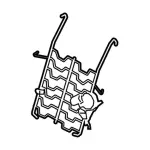 CU5Z9665500V - Body: Lumbar Support for Ford Image